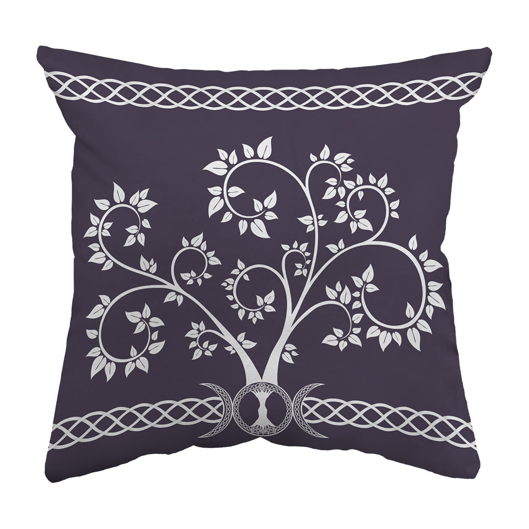 Throw Pillow Celtic Tree