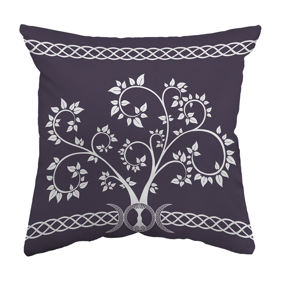 Throw Pillow Celtic Tree