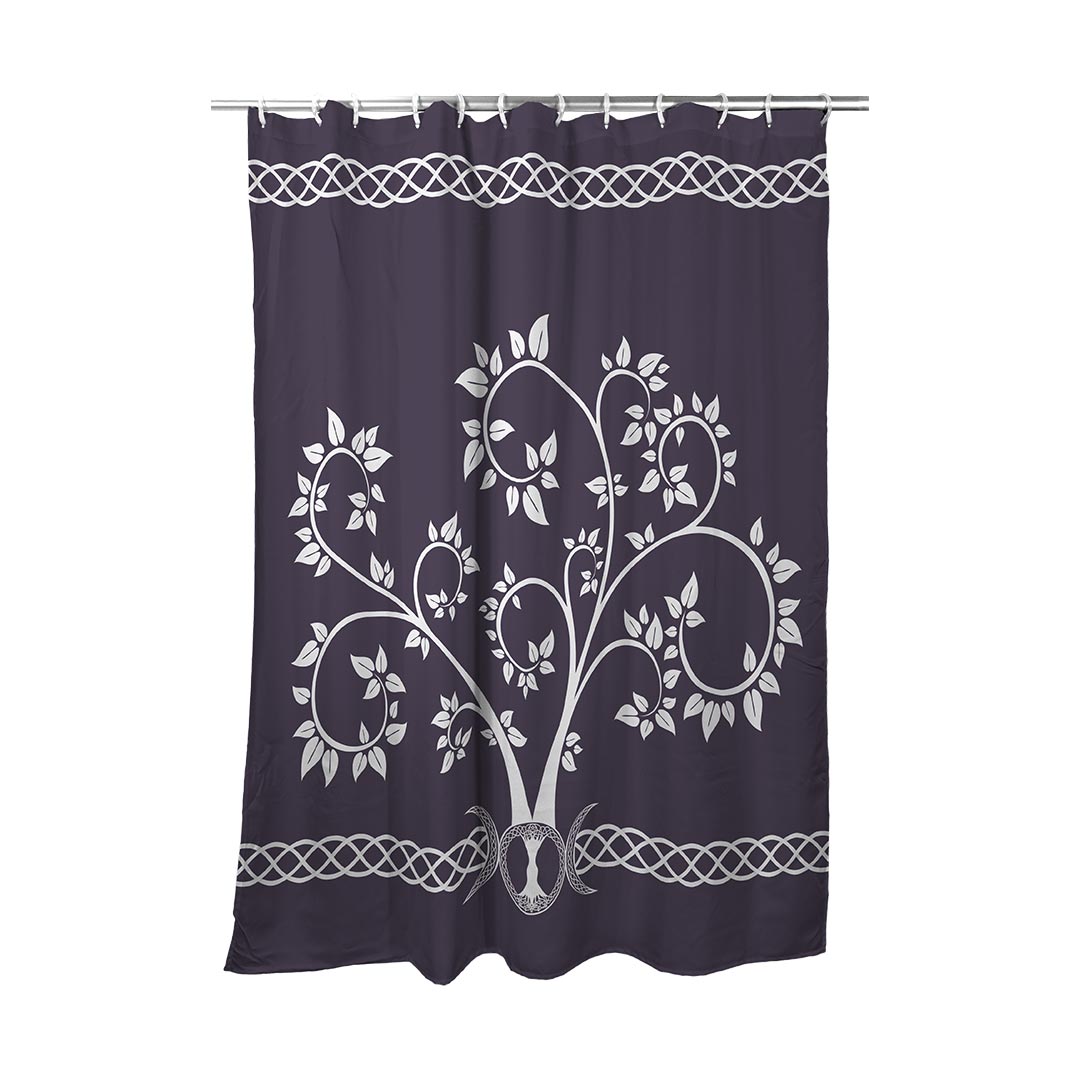 Shower Curtain Celtic Tree