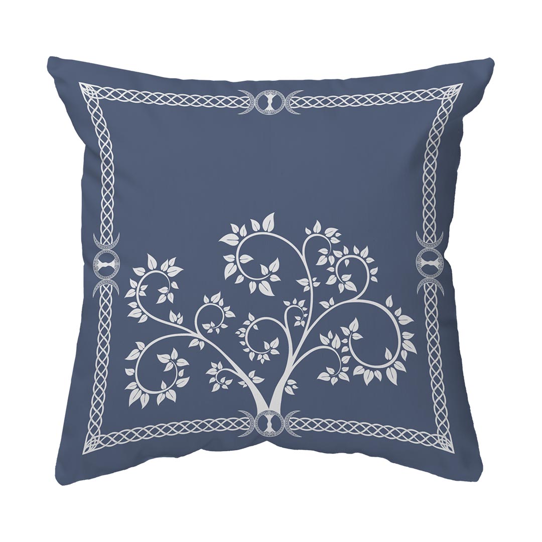 Zippered Pillow Shell Celtic Tree Framed