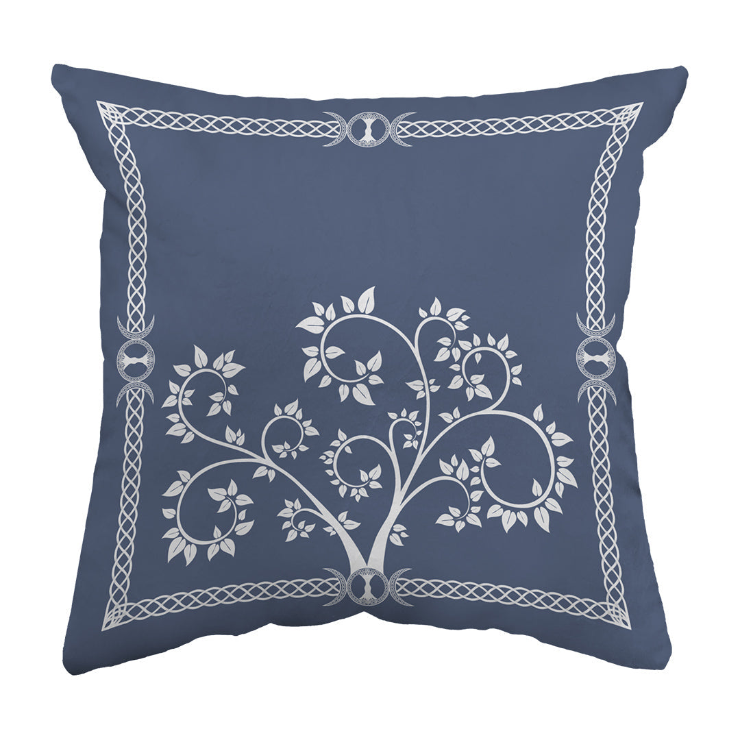 Zippered Pillow Shell Celtic Tree Framed