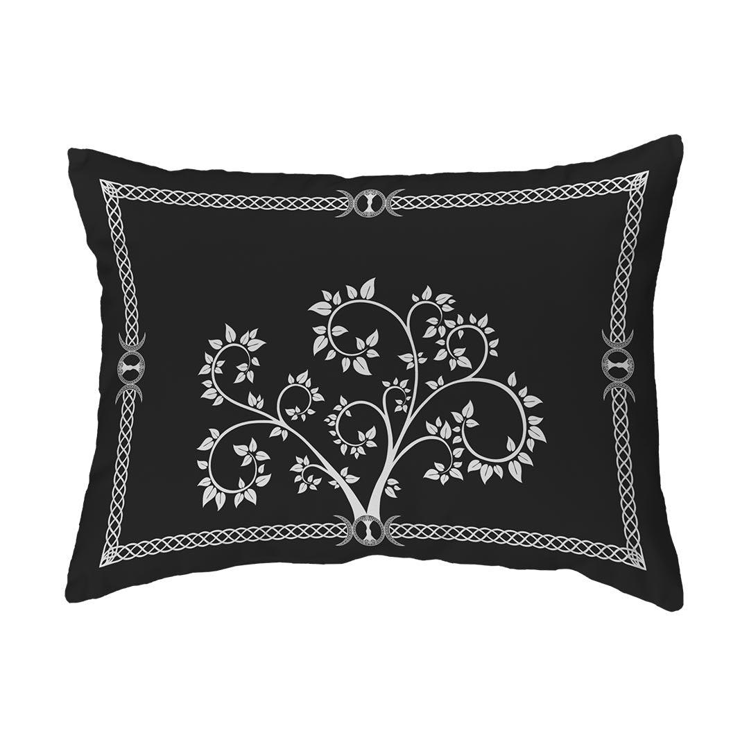 Zippered Pillow Shell Celtic Tree Framed