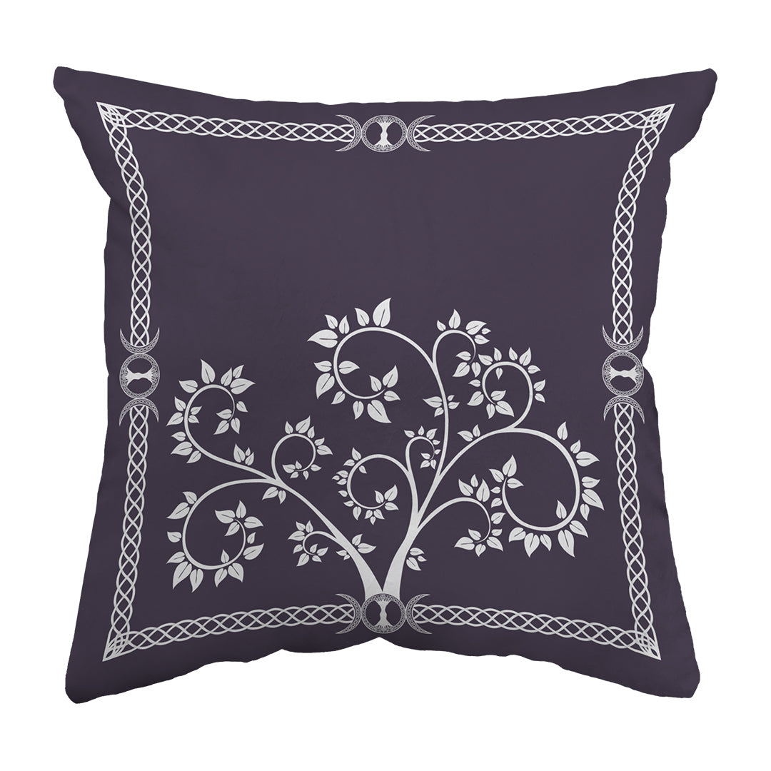 Zippered Pillow Shell Celtic Tree Framed