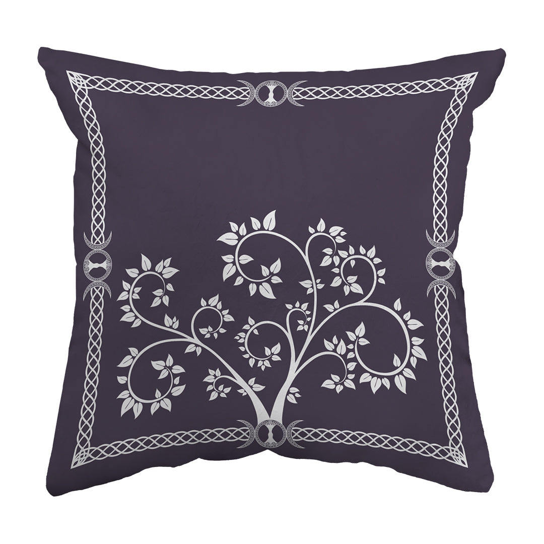 Zippered Pillow Shell Celtic Tree Framed