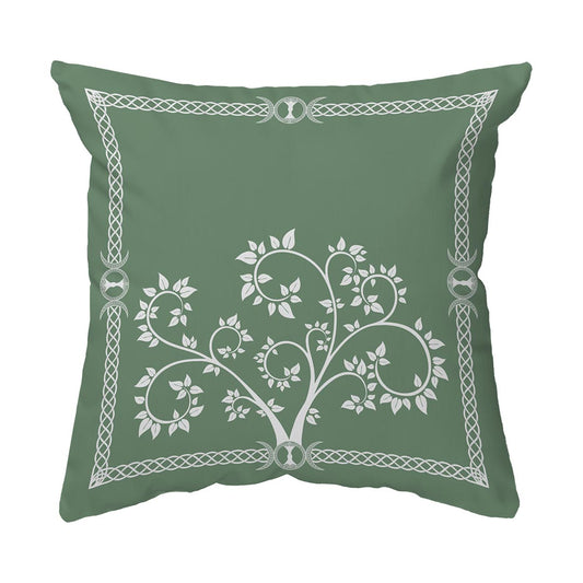 Zippered Pillow Celtic Tree Framed