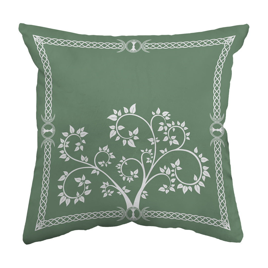 Zippered Pillow Shell Celtic Tree Framed