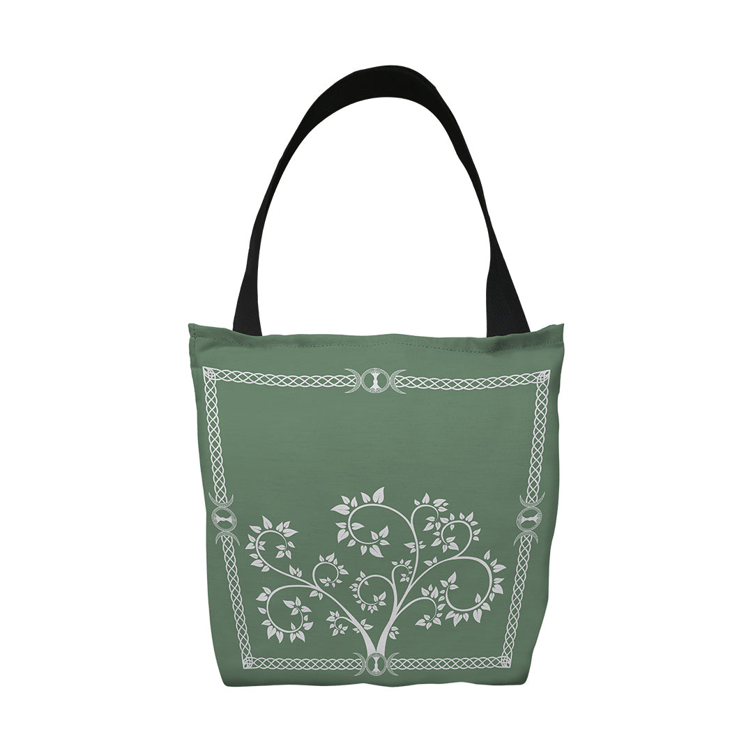 Tote Bags Celtic Tree Framed