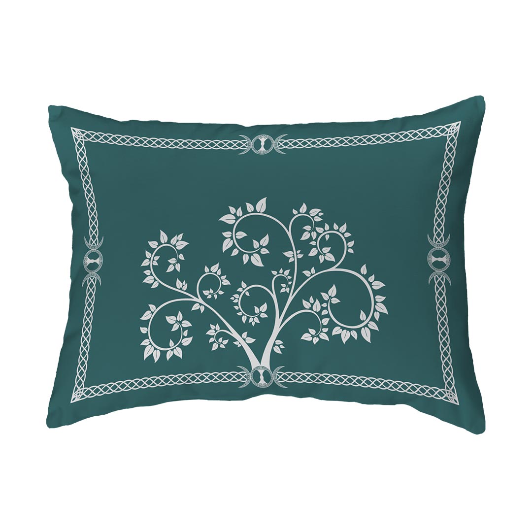 Zippered Pillow Shell Celtic Tree Framed