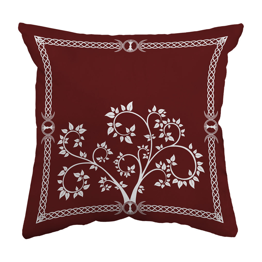 Zippered Pillow Shell Celtic Tree Framed