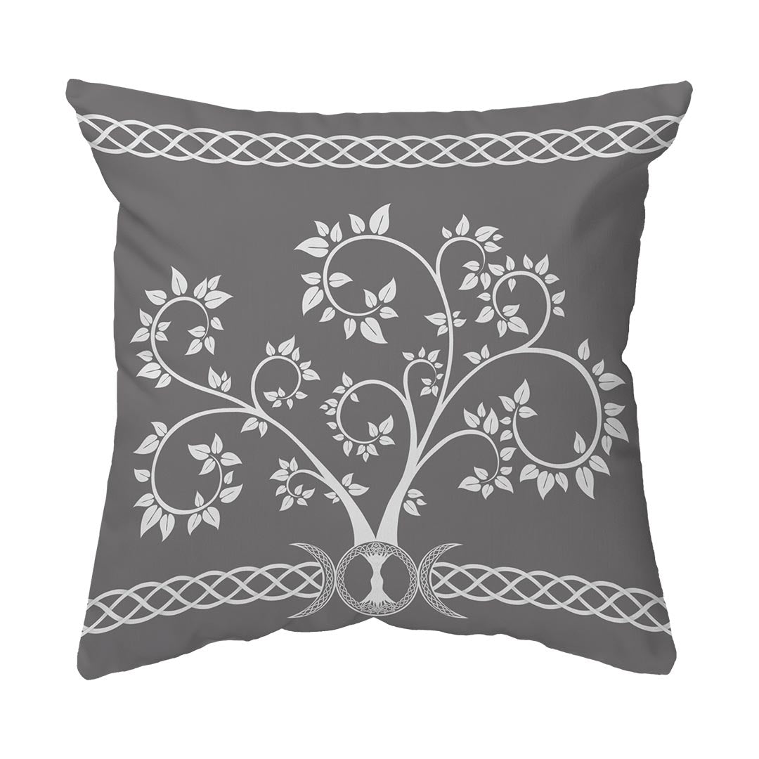 Throw Pillow Celtic Tree