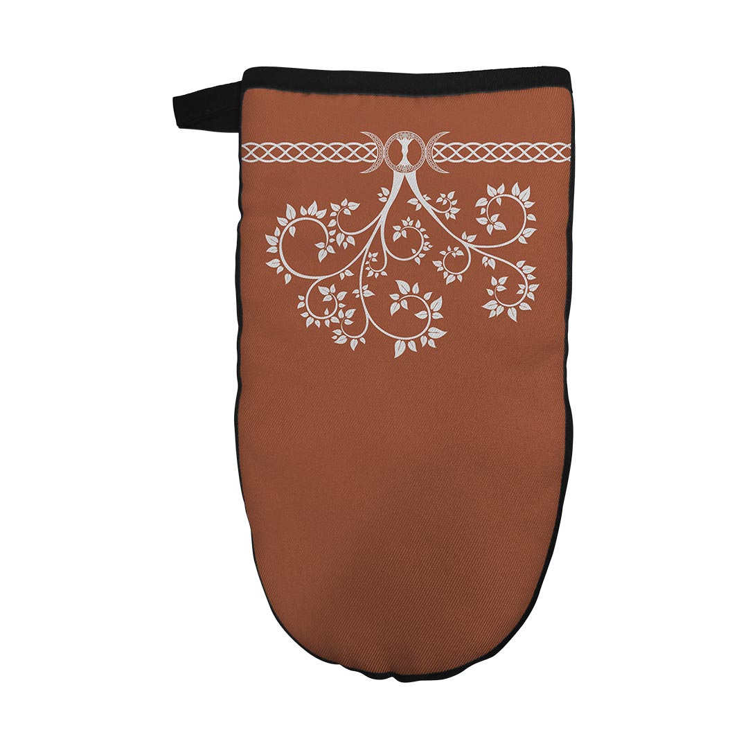 Oven Mitt Celtic Tree