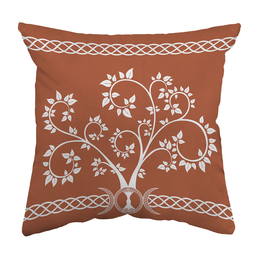 Zippered Pillow Celtic Tree