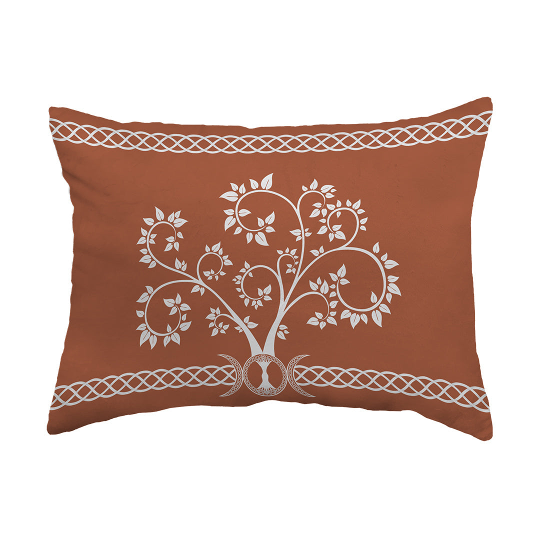 Zippered Pillow Shell Celtic Tree