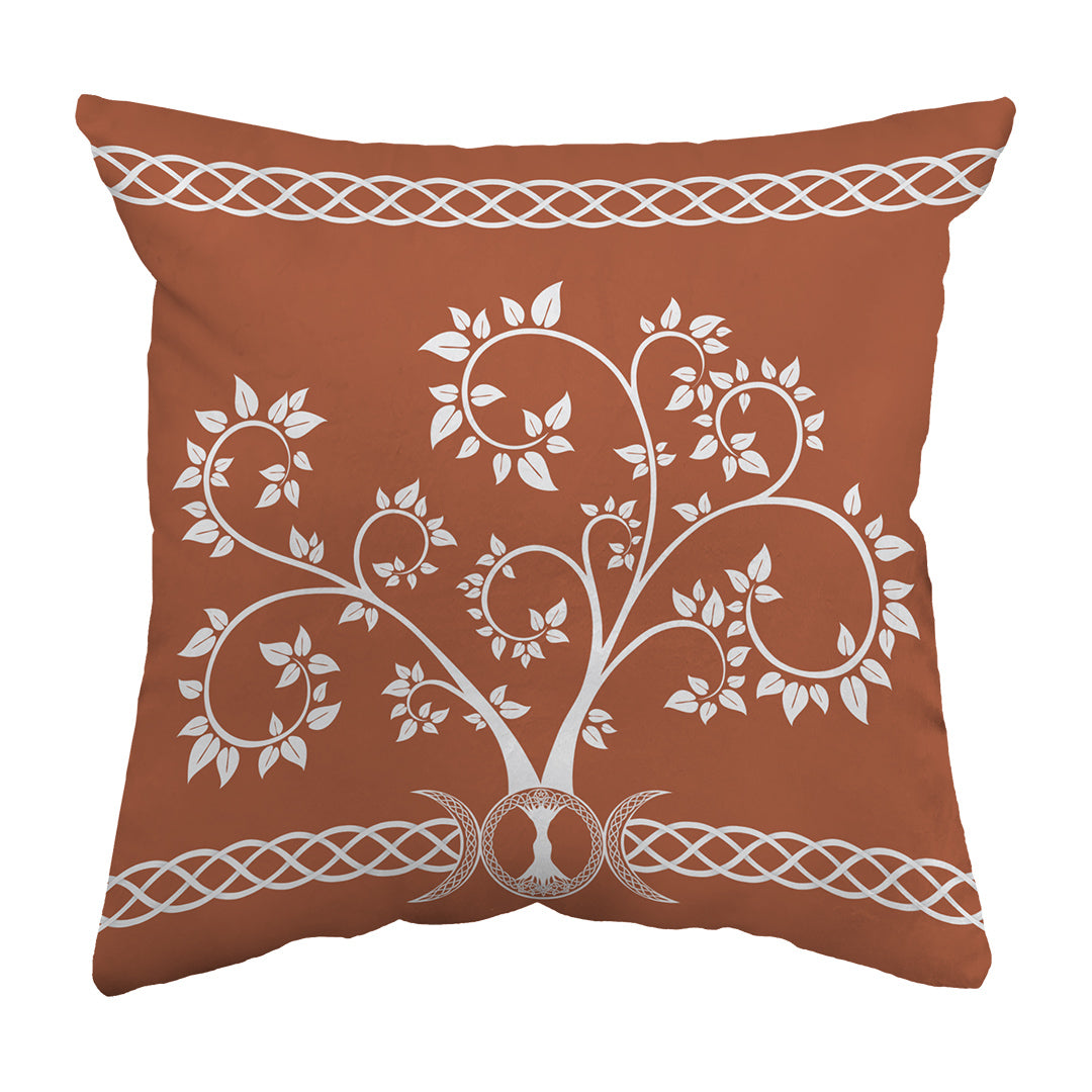 Throw Pillow Celtic Tree