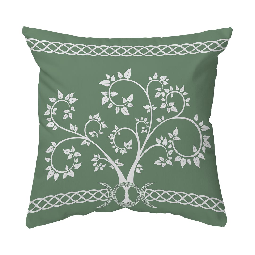 Zippered Pillow Celtic Tree