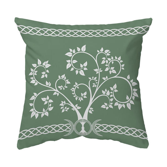 Zippered Pillow Shell Celtic Tree