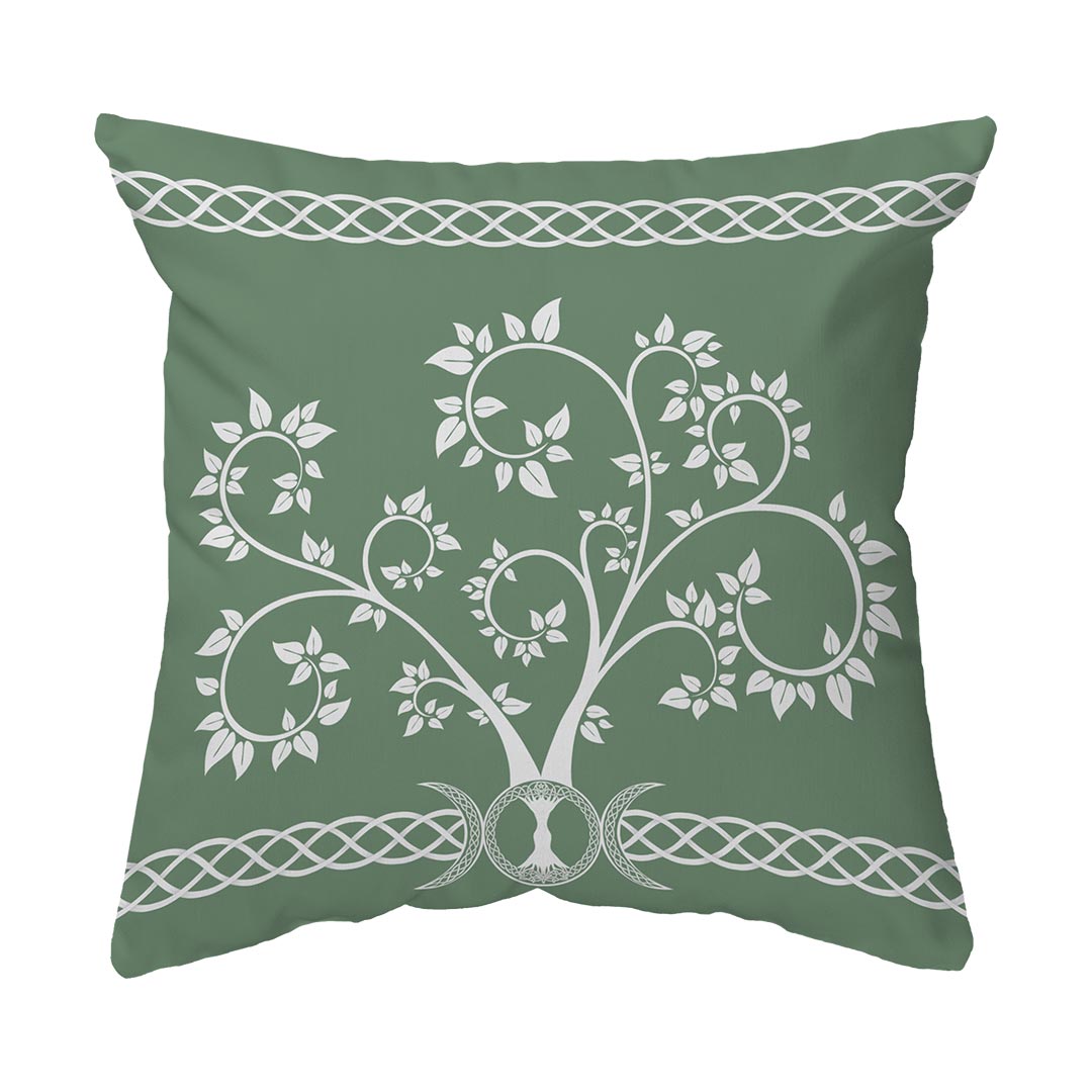 Zippered Pillow Celtic Tree