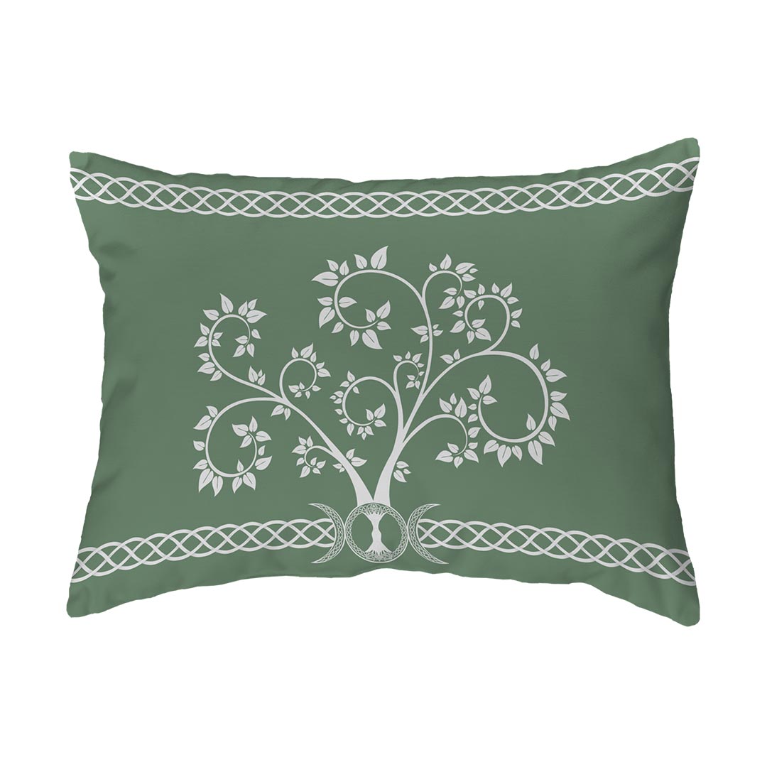 Throw Pillow Celtic Tree