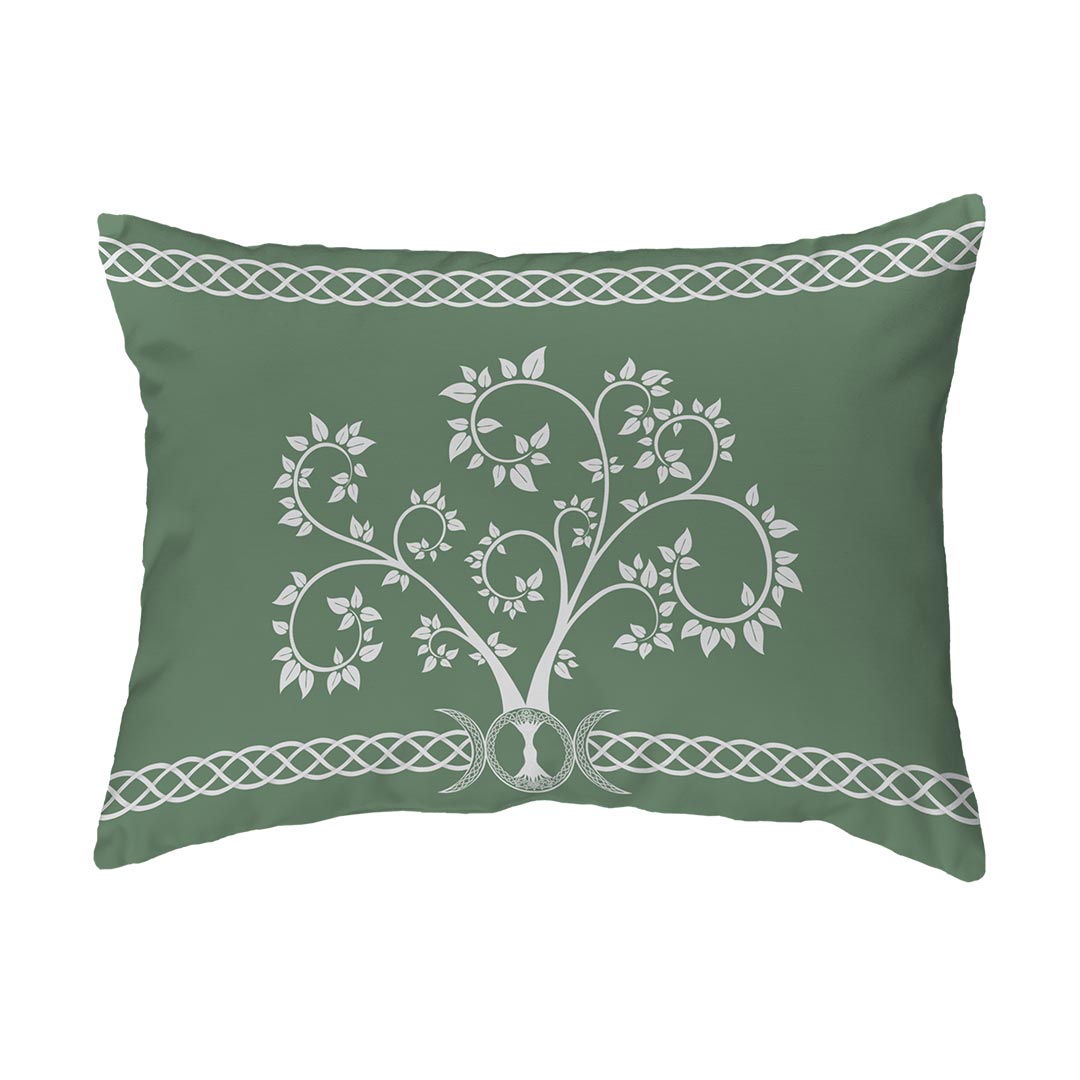 Zippered Pillow Celtic Tree