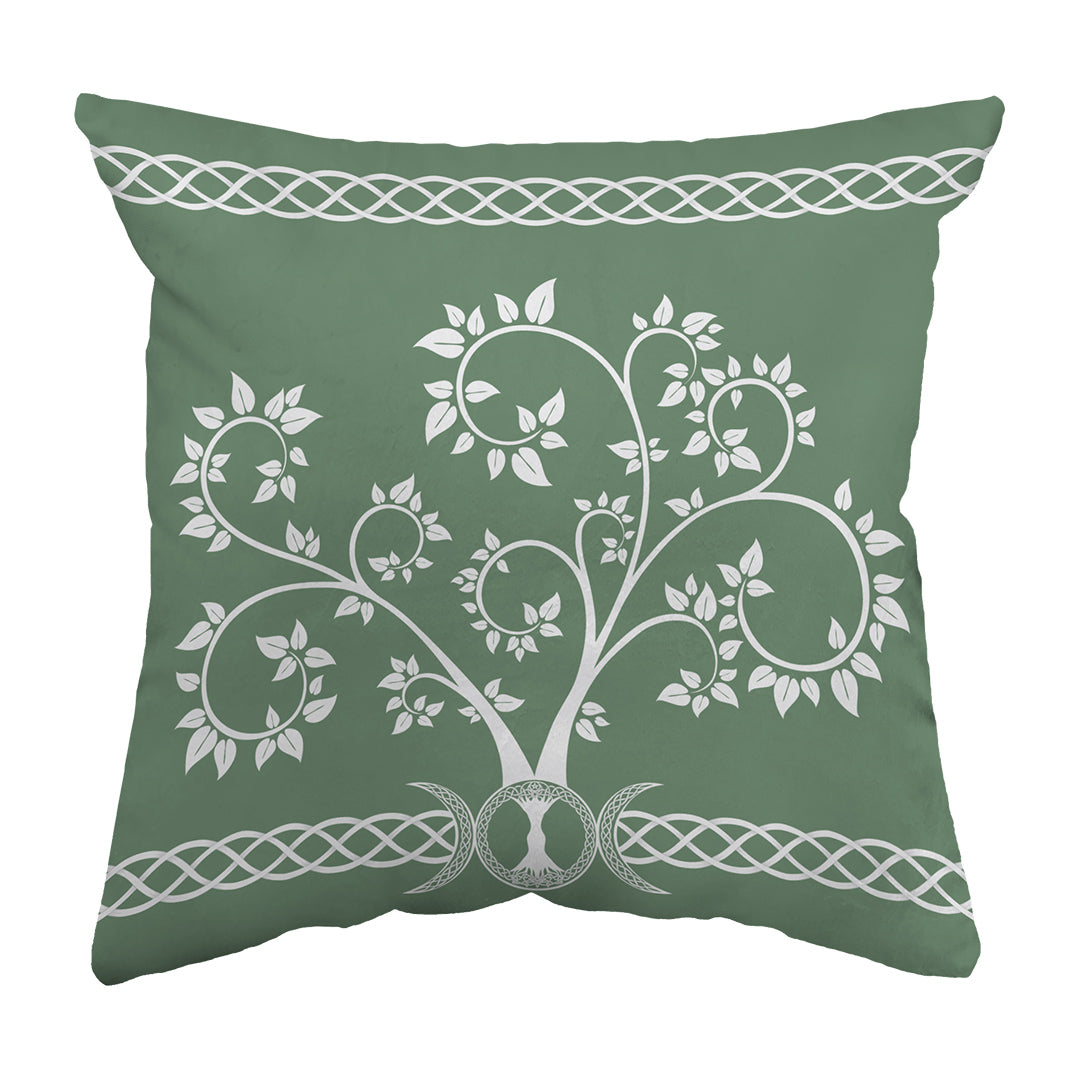 Throw Pillow Celtic Tree