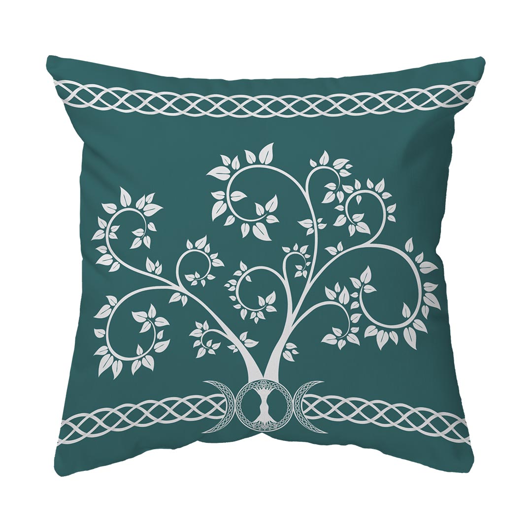 Zippered Pillow Celtic Tree