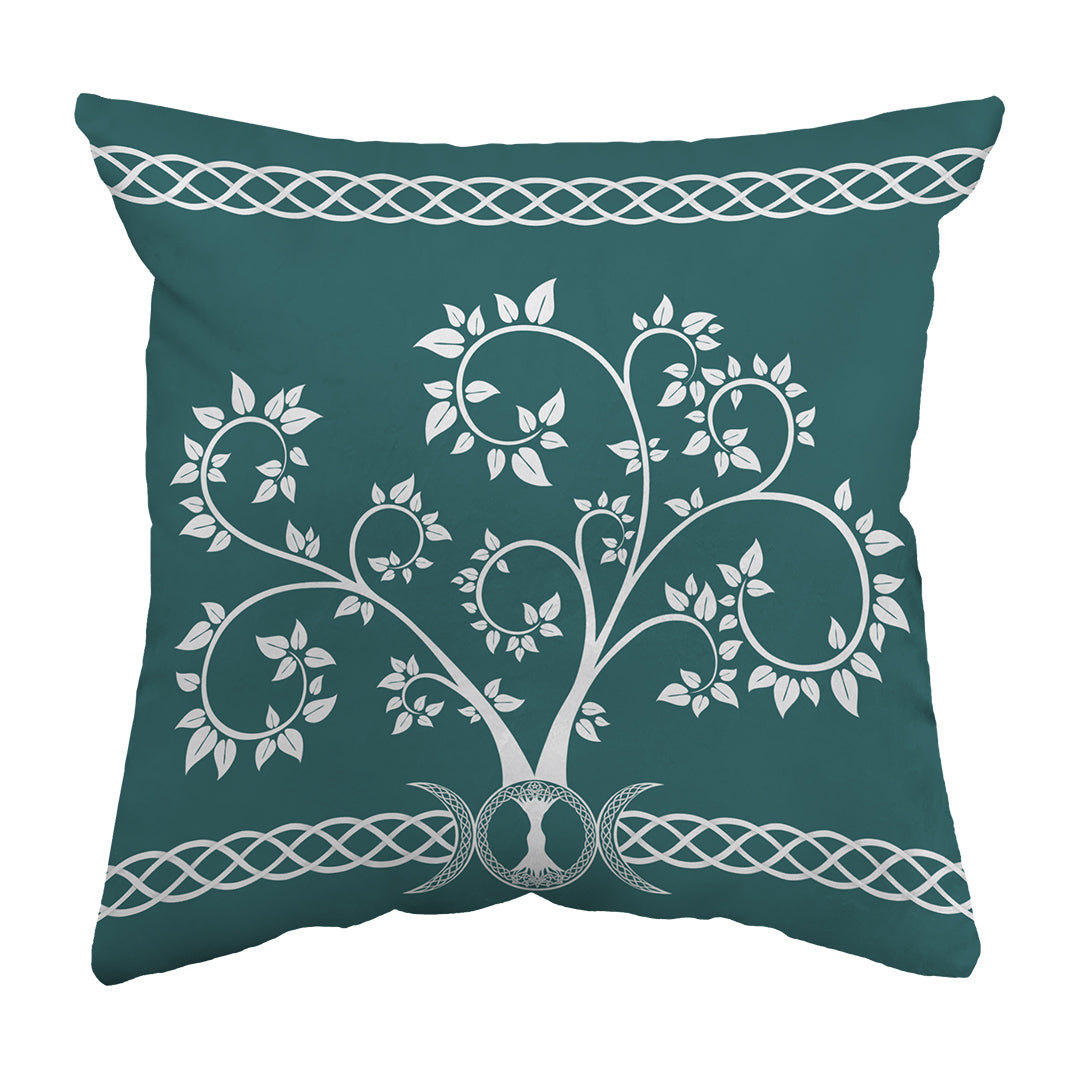 Throw Pillow Celtic Tree