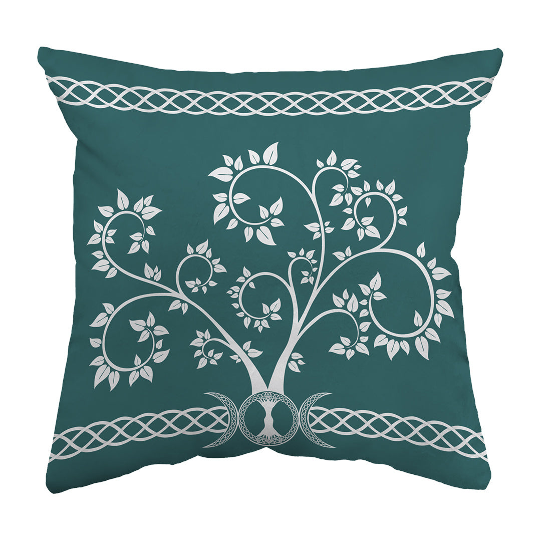 Throw Pillow Celtic Tree