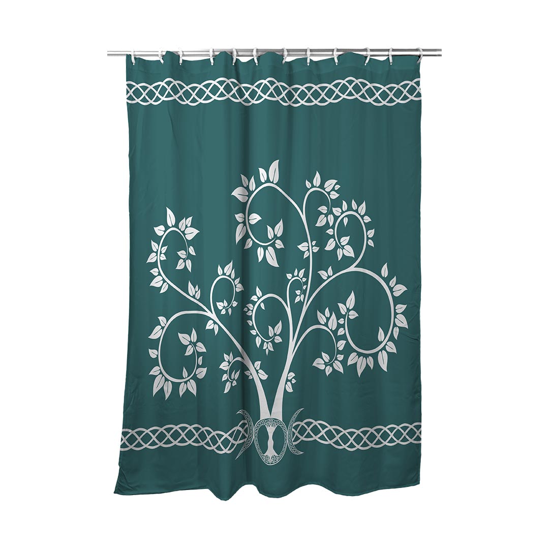 Shower Curtain Celtic Tree