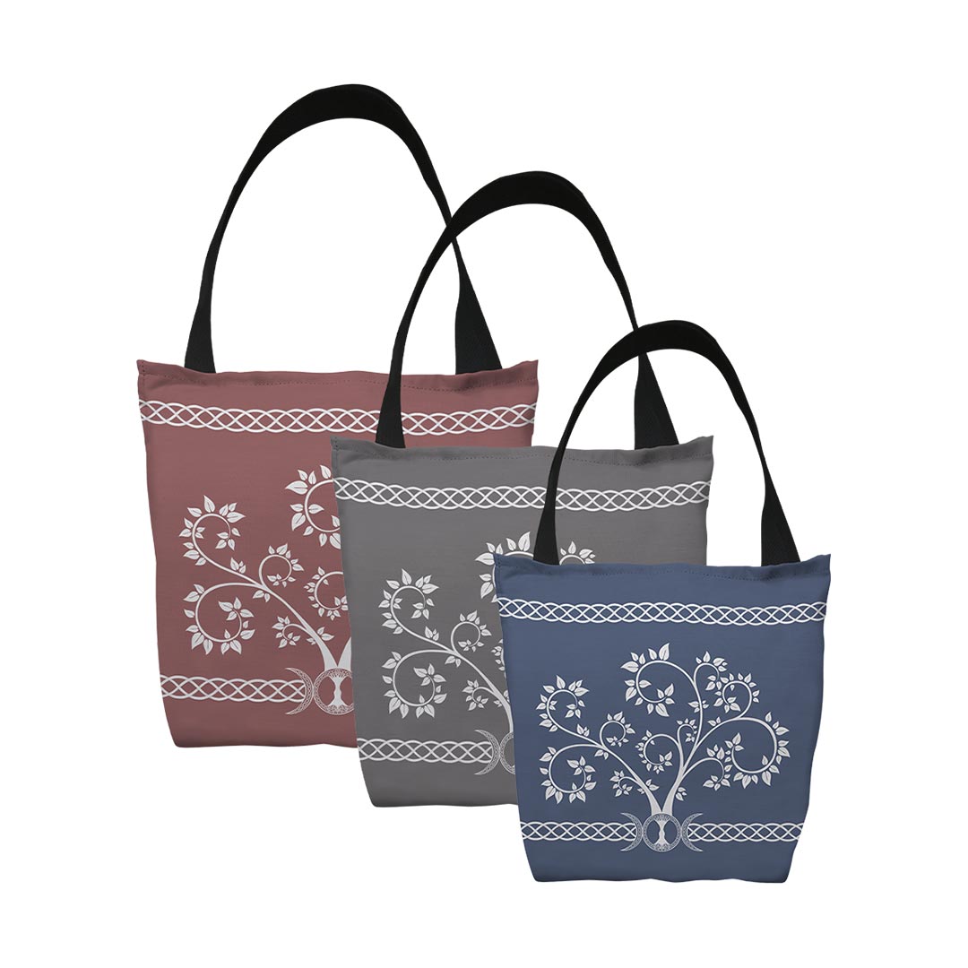 Tote Bags Celtic Tree