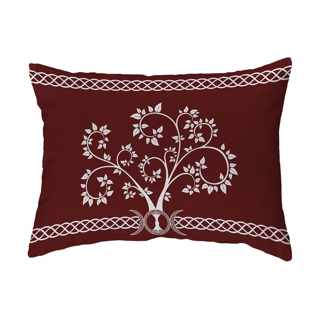 Throw Pillow Celtic Tree