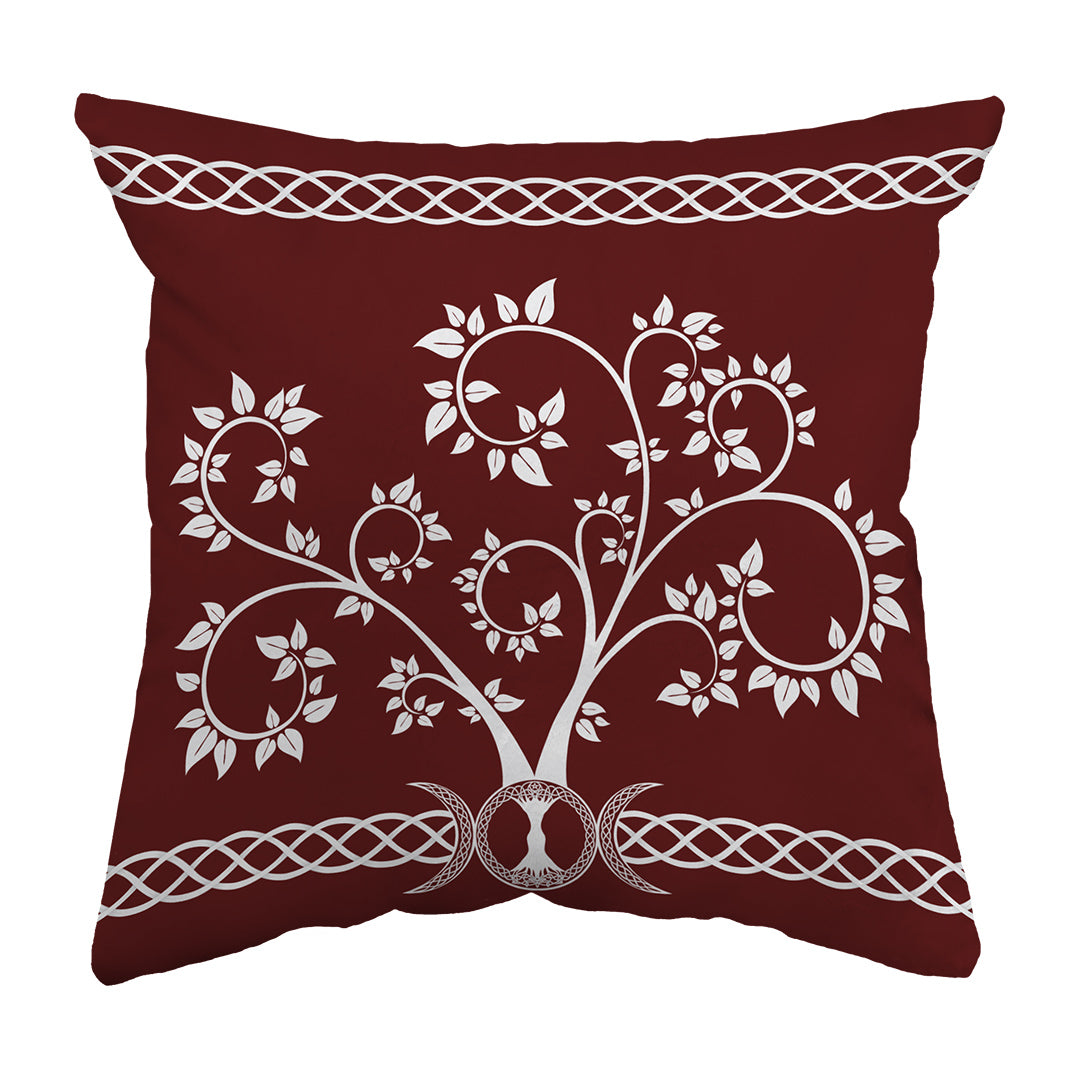 Throw Pillow Celtic Tree