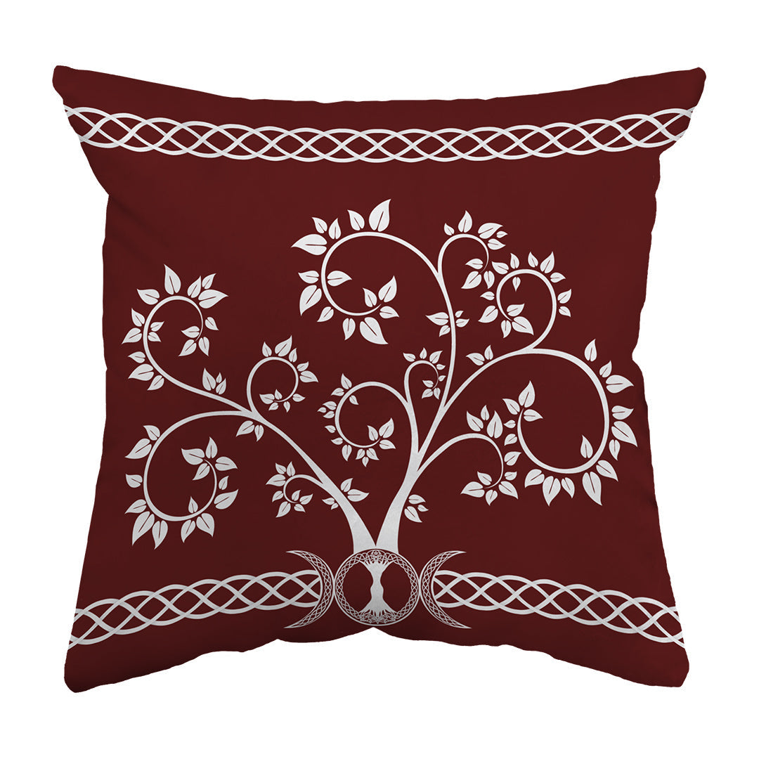 Zippered Pillow Celtic Tree