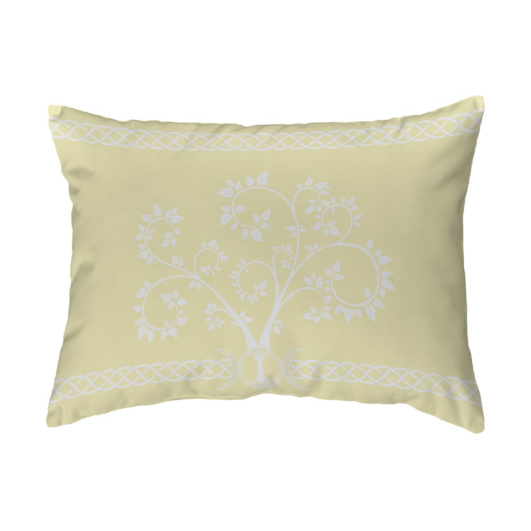 Throw Pillow Celtic Tree