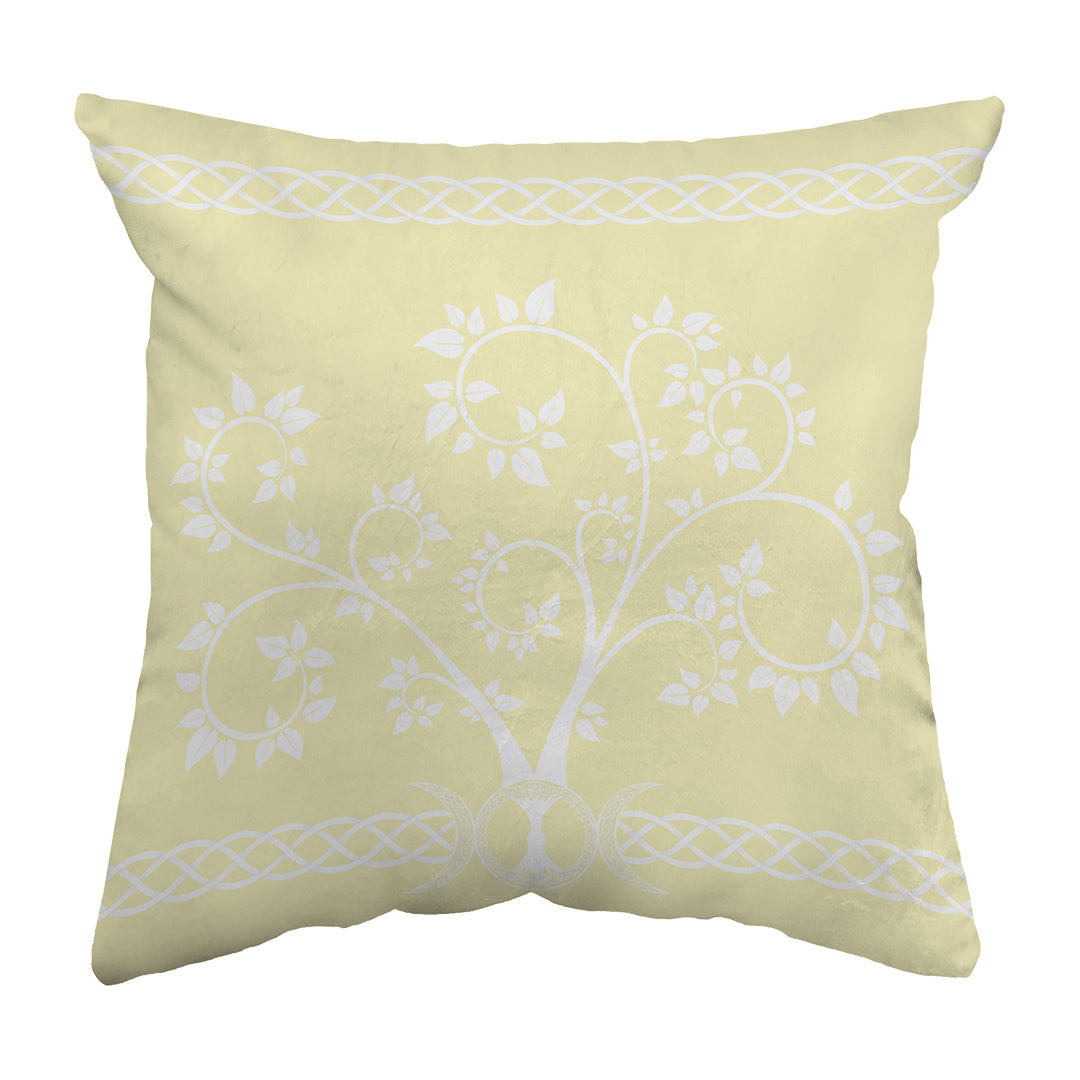 Throw Pillow Celtic Tree