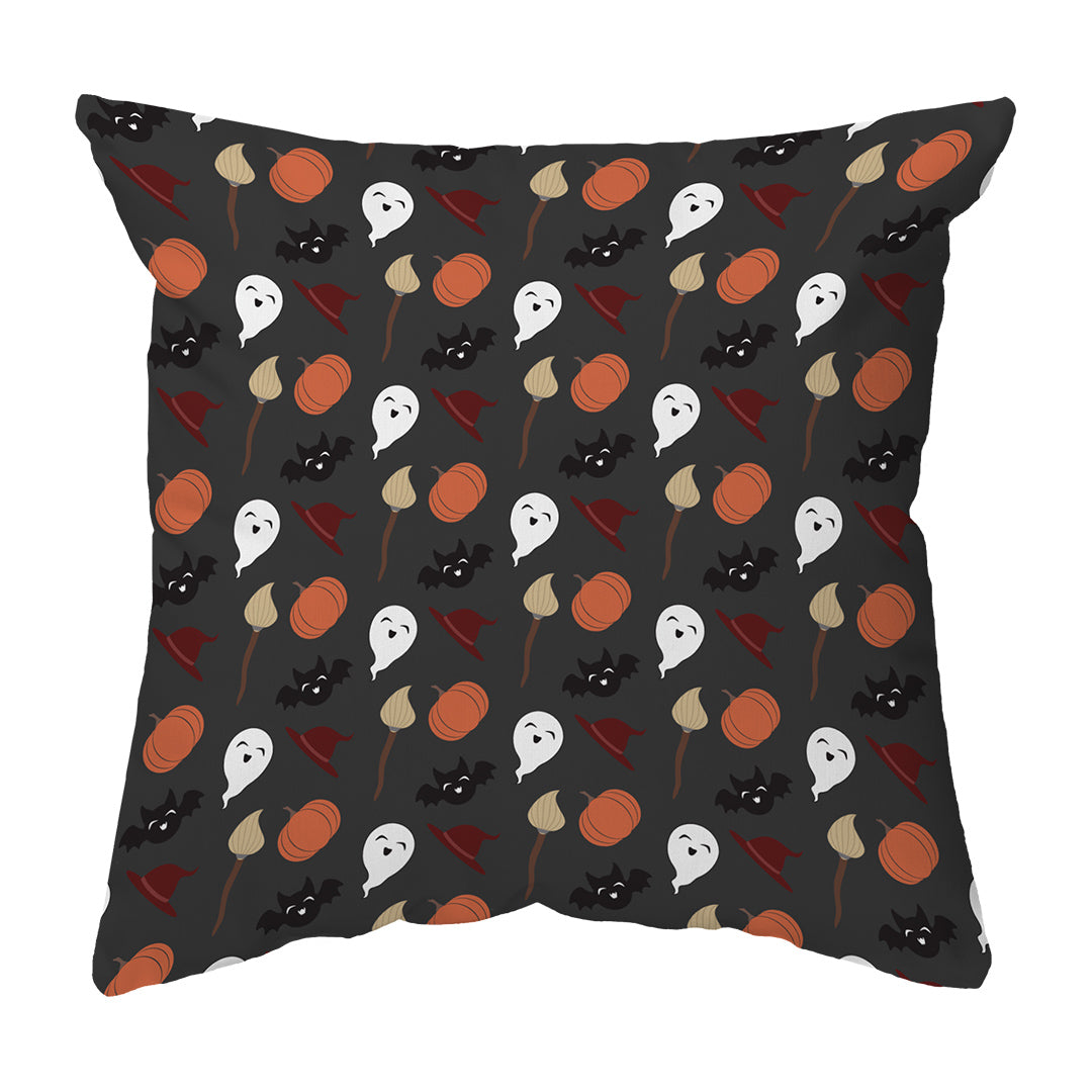 Zippered Pillow Cute Spooky Quartet