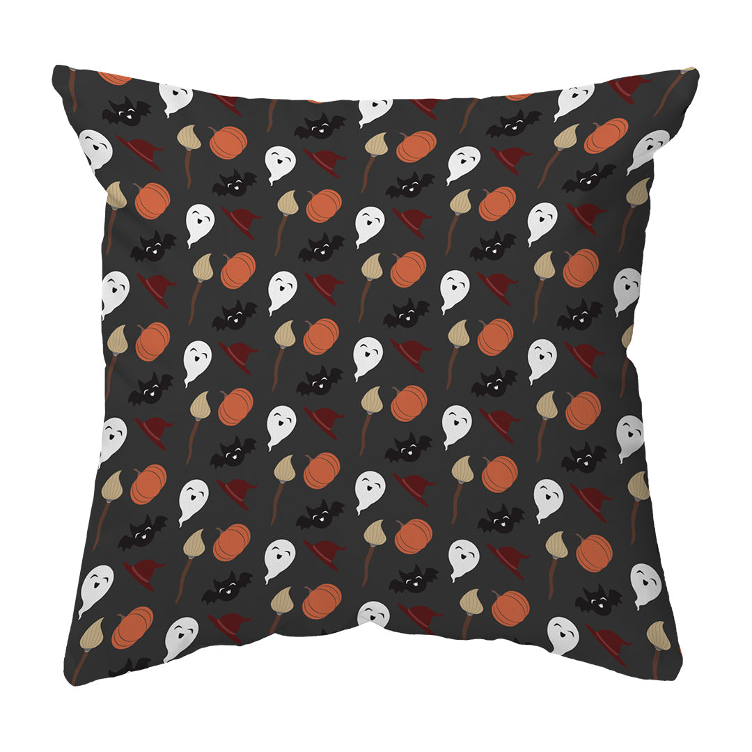 Zippered Pillow Cute Spooky Quartet