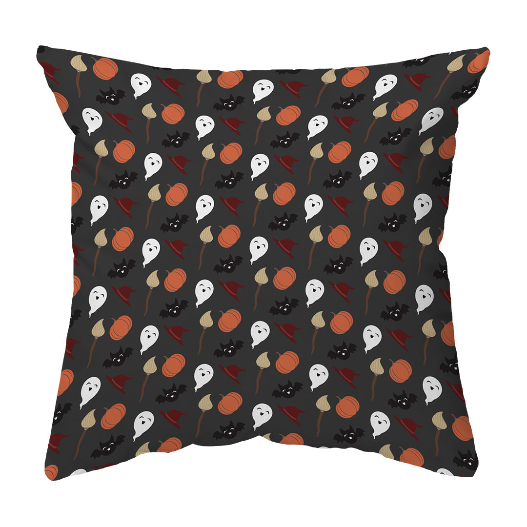 Zippered Pillow Shell Cute Spooky Quartet