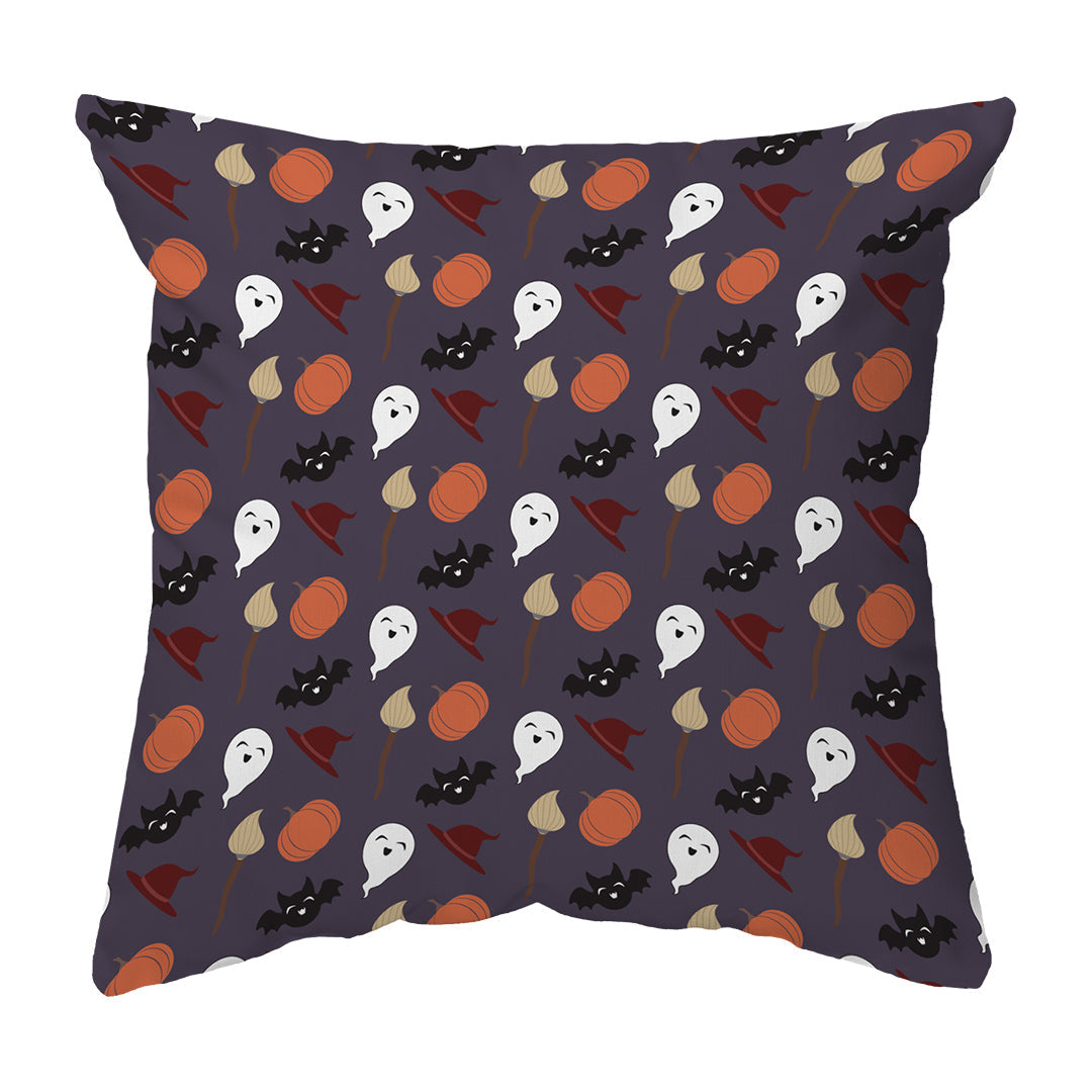 Zippered Pillow Cute Spooky Quartet