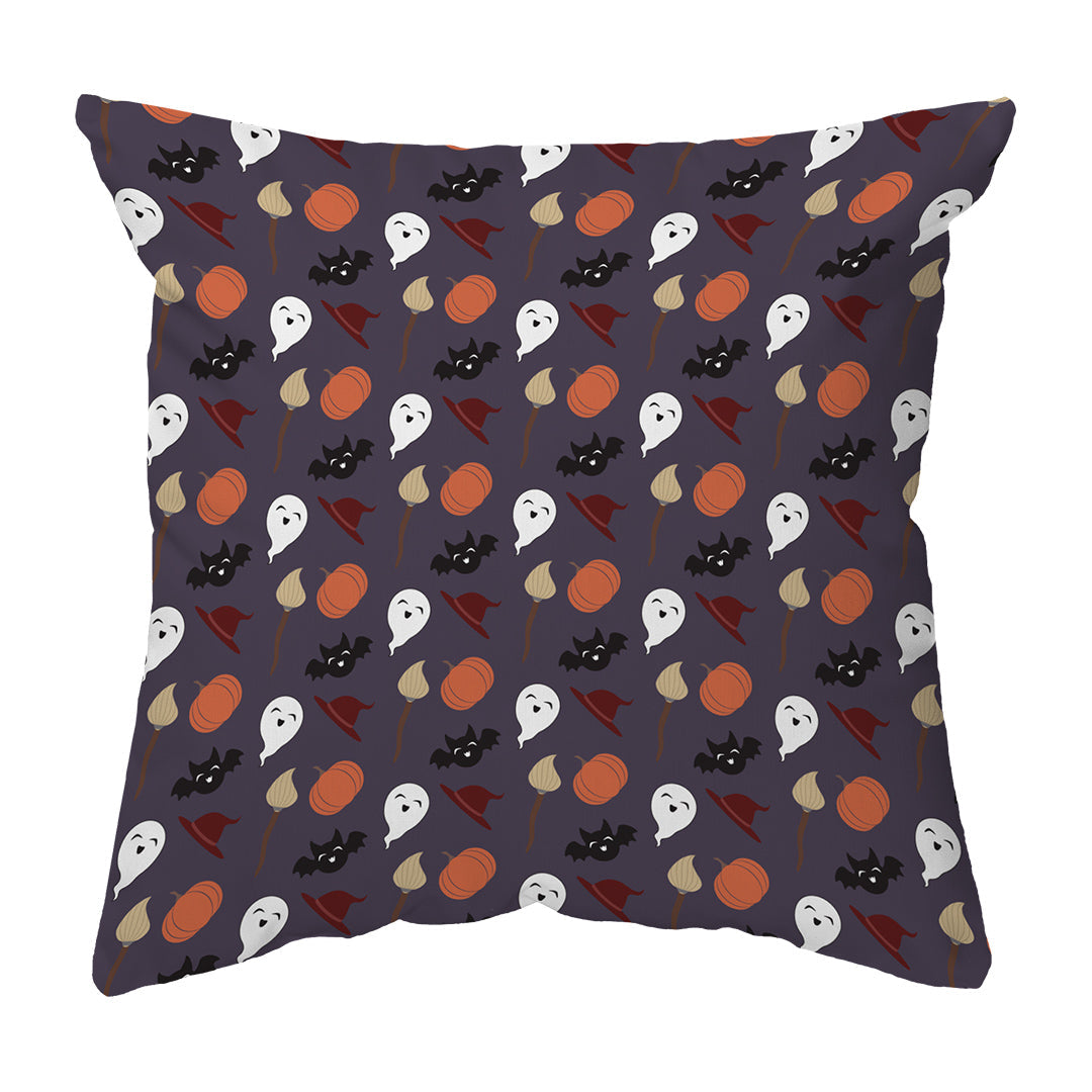 Zippered Pillow Shell Cute Spooky Quartet