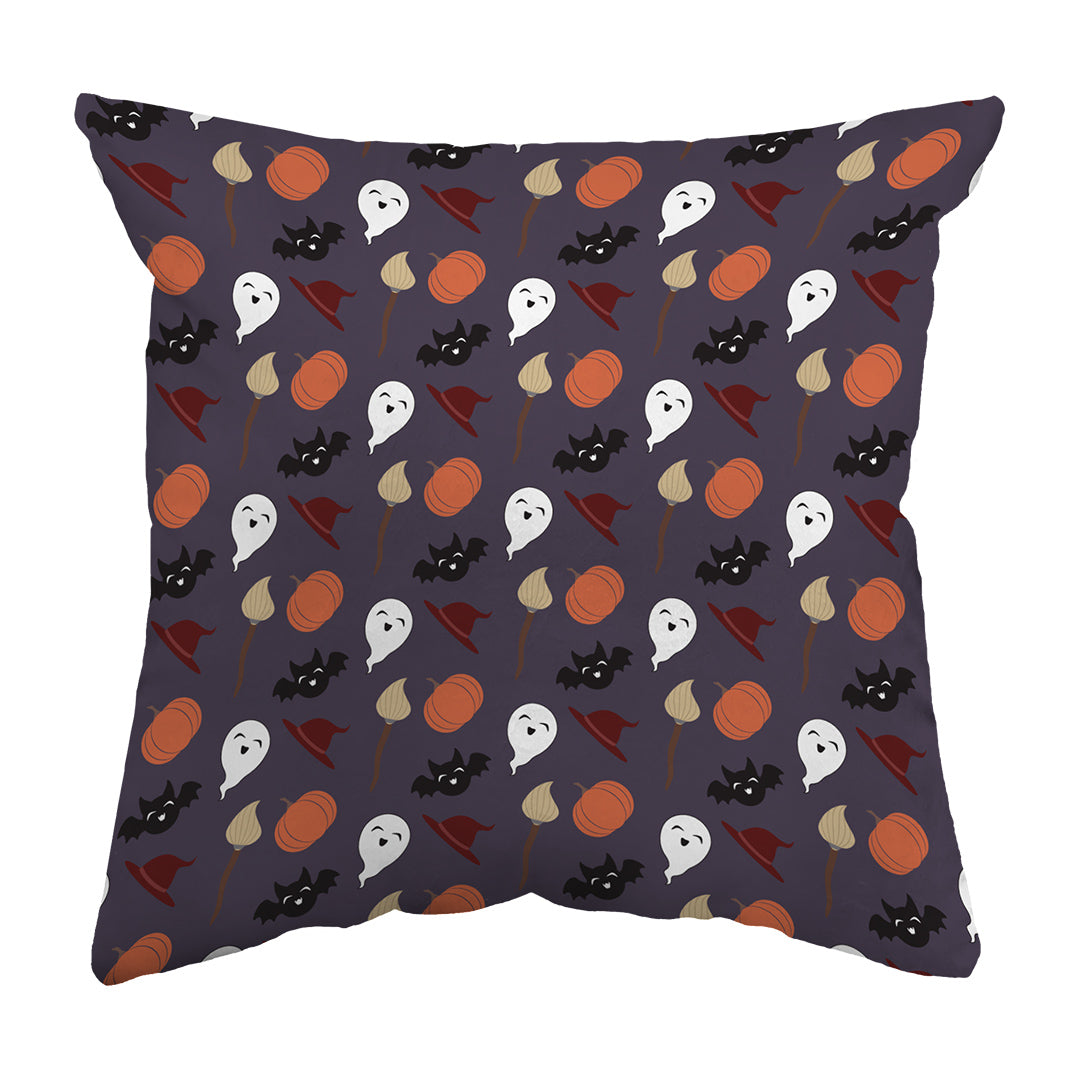 Zippered Pillow Shell Cute Spooky Quartet