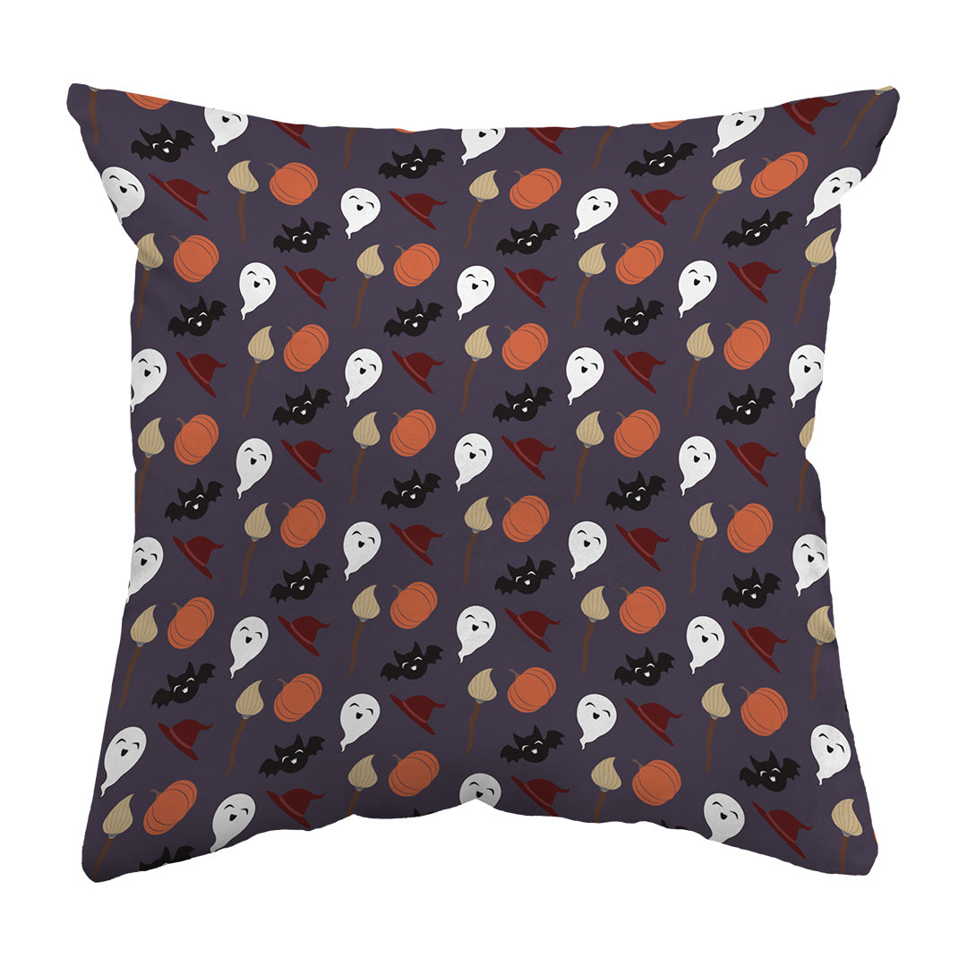 Zippered Pillow Shell Cute Spooky Quartet