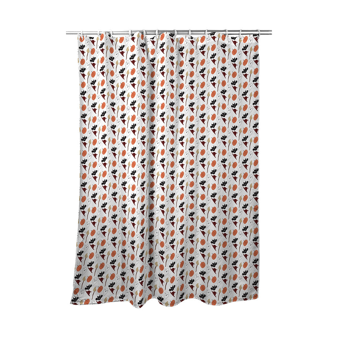 Shower Curtain Cute Spooky Quartet