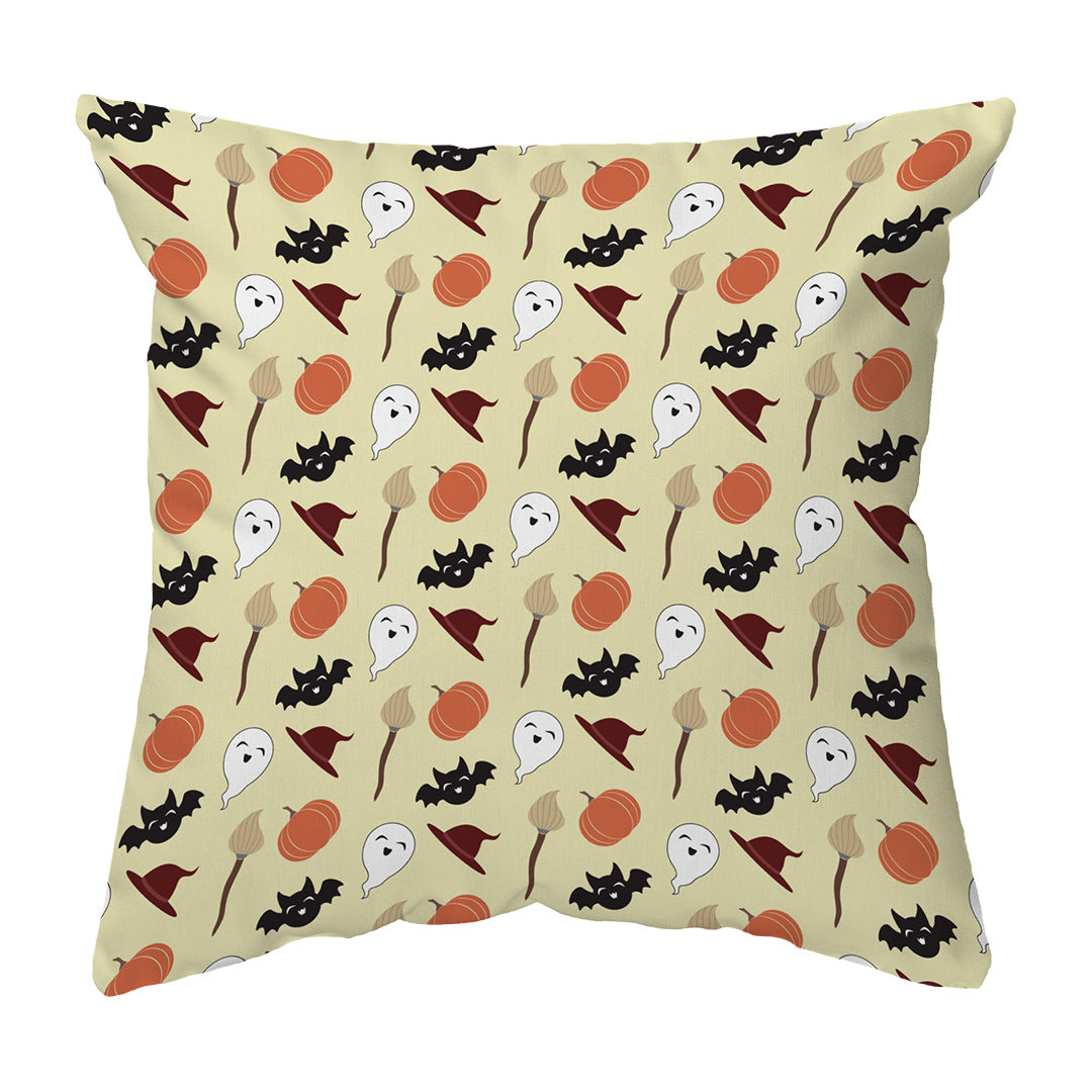 Zippered Pillow Cute Spooky Quartet