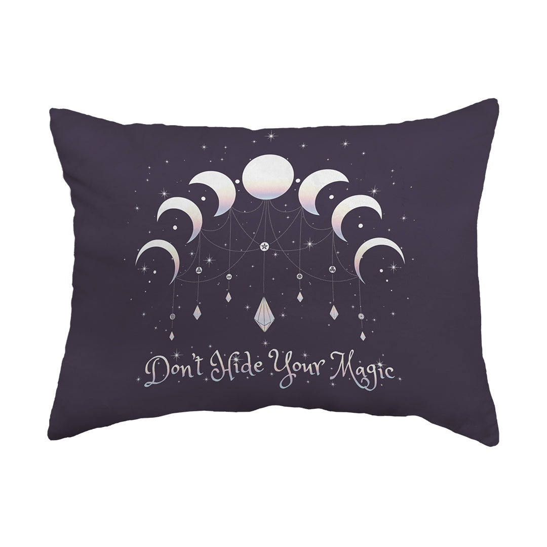 Throw Pillow Don't Hide Your Magic