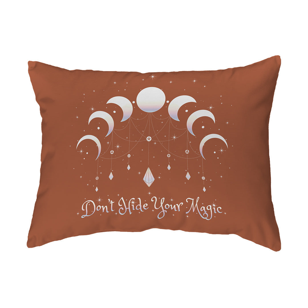 Throw Pillow Don't Hide Your Magic