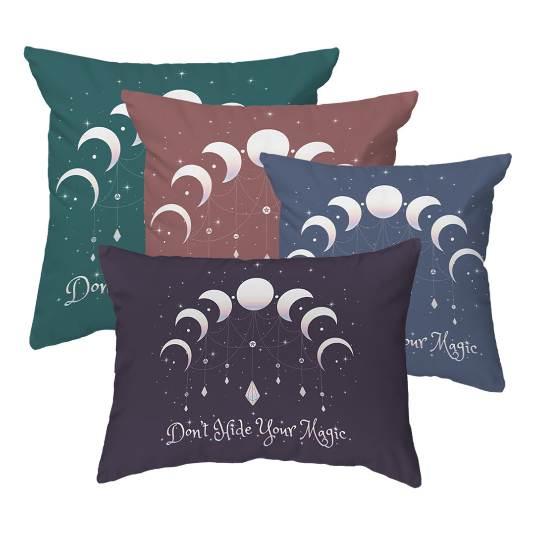 Throw Pillow Don't Hide Your Magic