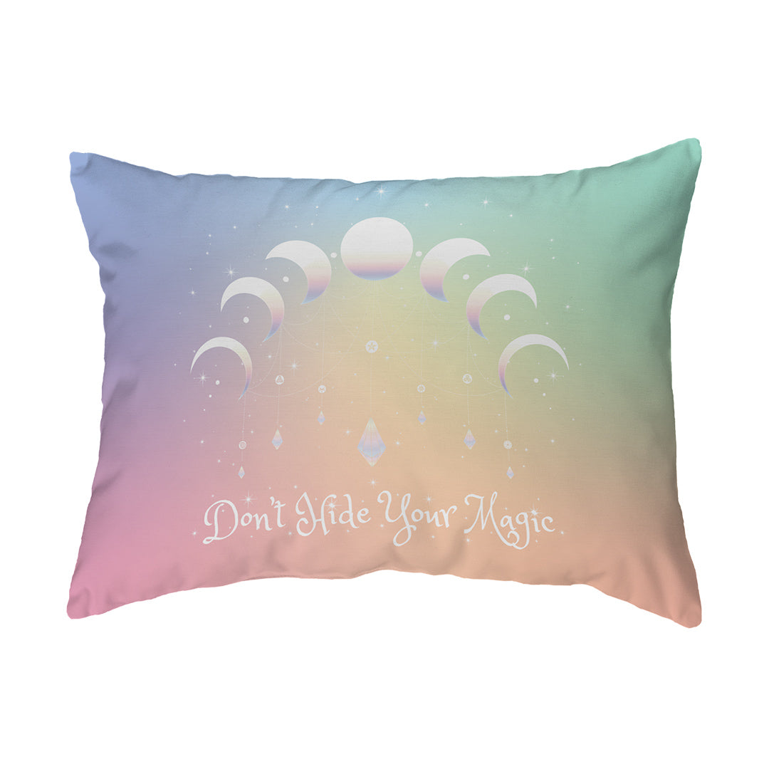 Throw Pillow Don't Hide Your Magic