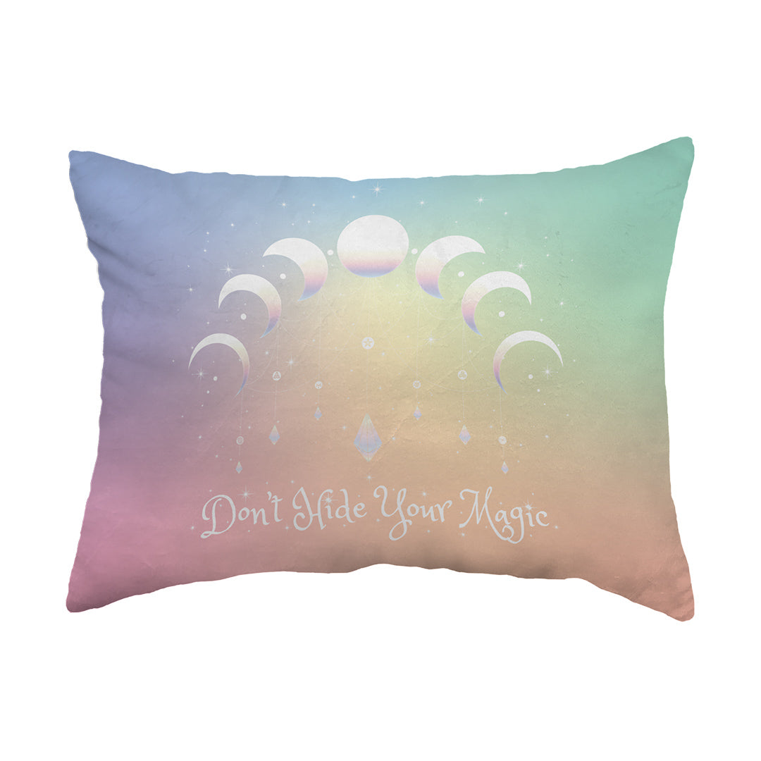 Throw Pillow Don't Hide Your Magic