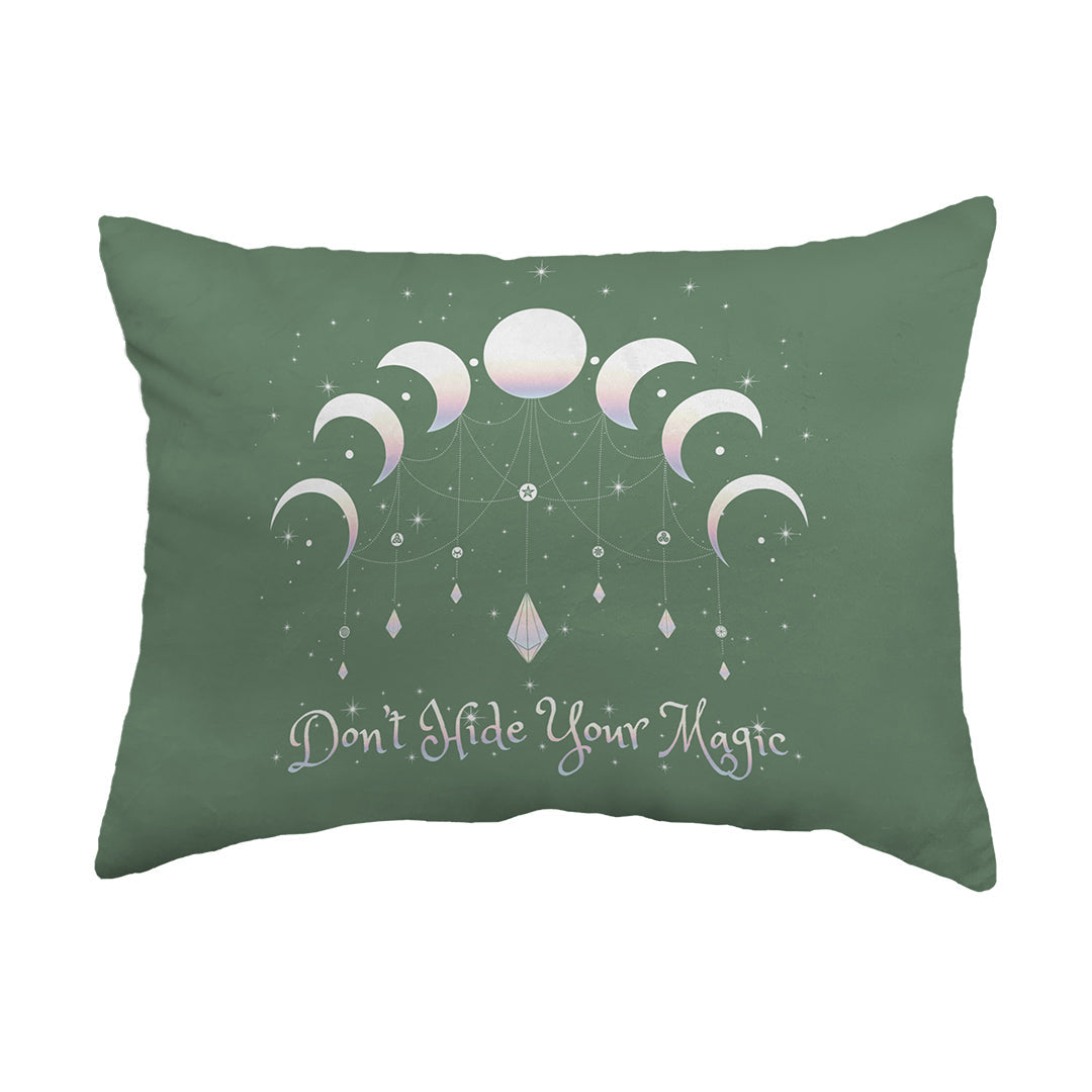 Throw Pillow Don't Hide Your Magic