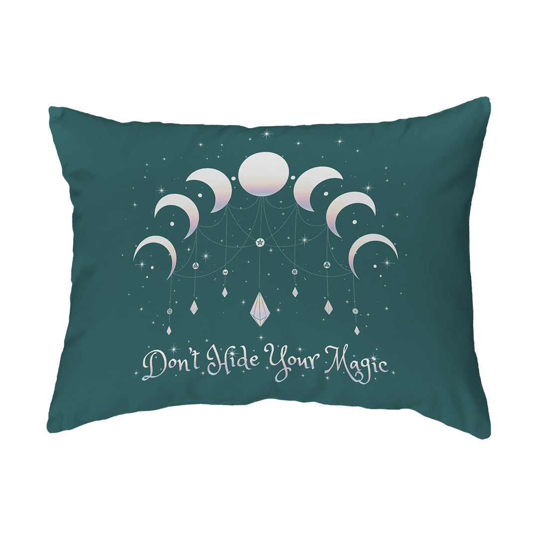 Throw Pillow Don't Hide Your Magic